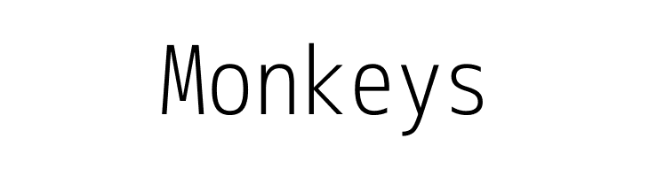 M+ 2m light  Free Fonts Download