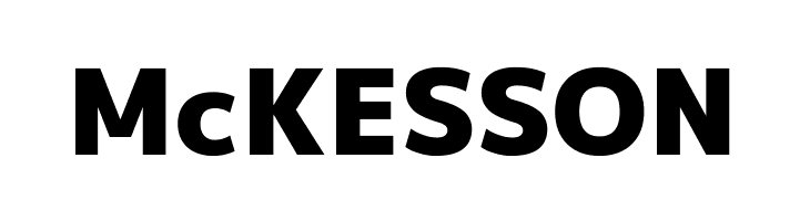McKESSON M+ 1p black Font