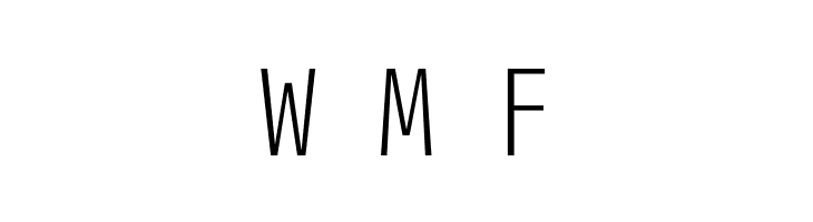 M+ 1mn light  Free Fonts Download