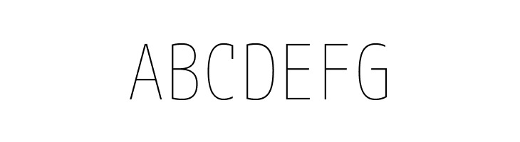 M+ 1mn thin  Free Fonts Download