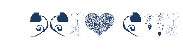 AEZ executive hearts font — Lorem ipsum body text preview