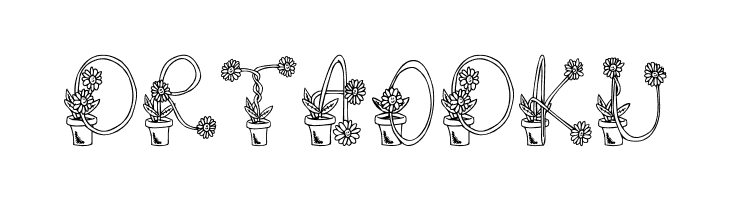 FlowerSketches  Free Fonts Download