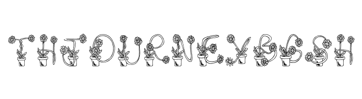 FlowerSketches  Free Fonts Download