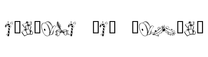 KR Christmas Jewels 2005 5  Free Fonts Download