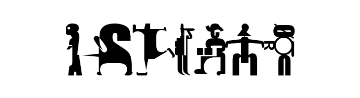 Impact People  Free Fonts Download