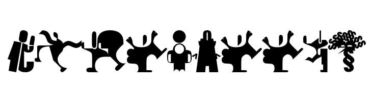 Impact People  Free Fonts Download