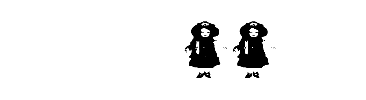 AEZ toy dolls  Free Fonts Download