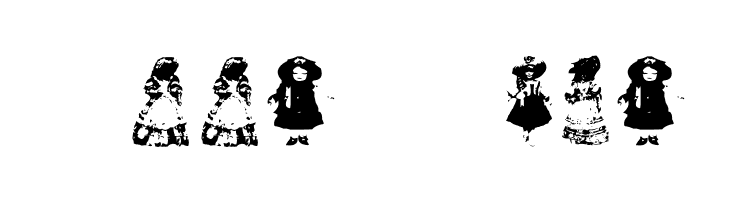 AEZ toy dolls  Free Fonts Download