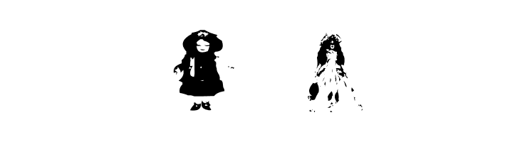 AEZ toy dolls  Free Fonts Download