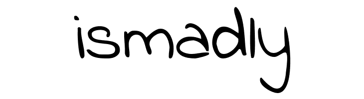 ismadly Indie Flower Font