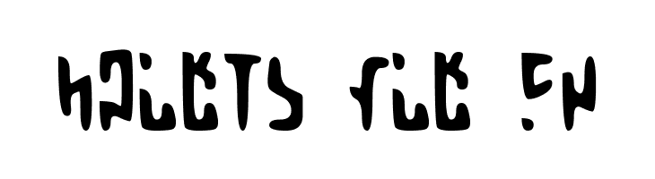 Martian Hull Markings Gloopy  Free Fonts Download