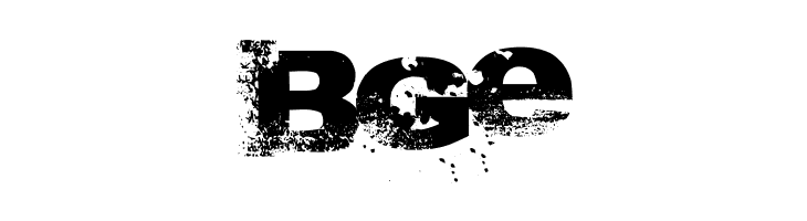 BGE A bite Font