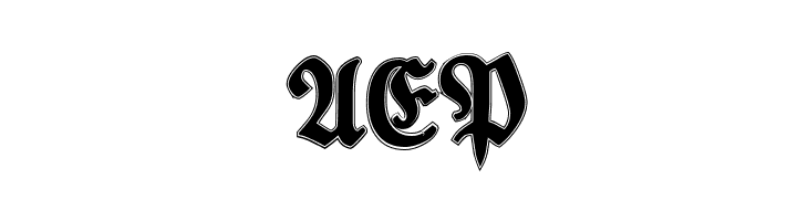 TypographerFraktur Contour  Free Fonts Download