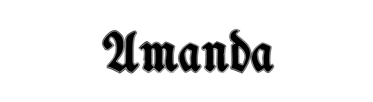 TypographerFraktur Contour  Free Fonts Download