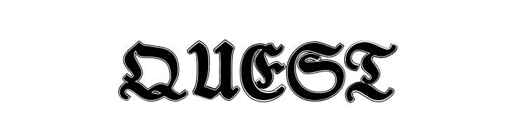 TypographerFraktur Contour  Free Fonts Download