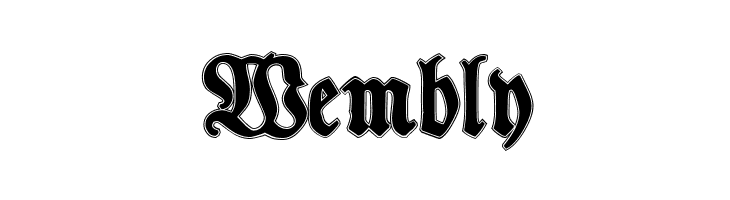 TypographerFraktur Contour  Free Fonts Download