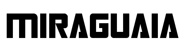 MIRAGUAIA Transformers Solid  Normal Font