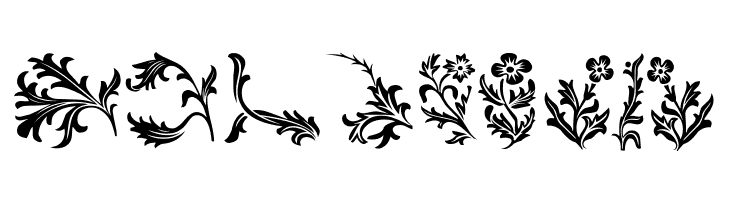 YY Old English Dingbats  Free Fonts Download