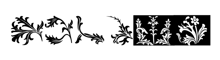 YY Old English Dingbats  Free Fonts Download