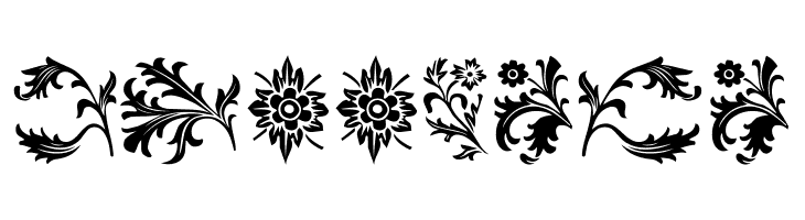 YY Old English Dingbats  Free Fonts Download