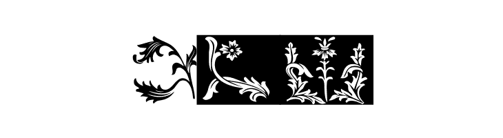 YY Old English Dingbats  Free Fonts Download