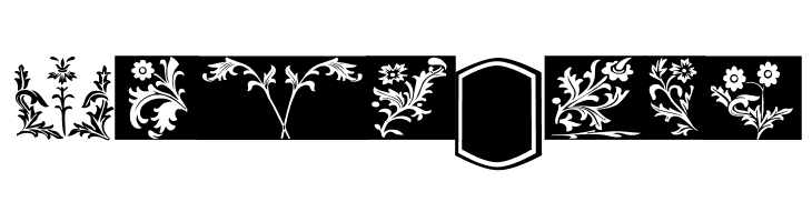 YY Old English Dingbats  Free Fonts Download