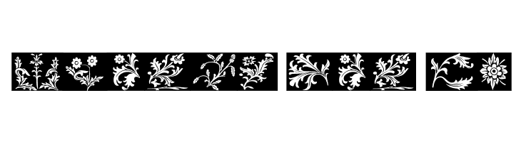 YY Old English Dingbats  Free Fonts Download