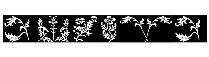 YY Old English Dingbats  Free Fonts Download