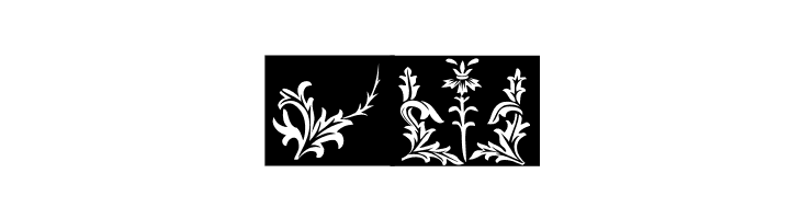 YY Old English Dingbats  Free Fonts Download