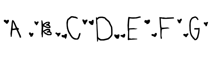 imperfect heart  Free Fonts Download