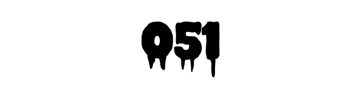 051 Double Feature Font