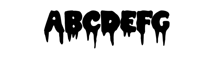 ABCDEFG Double Feature Font