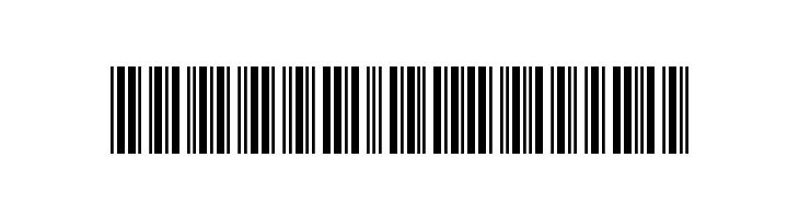 Free 3 of 9 Extended Regular  Free Fonts Download