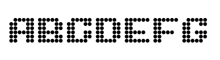 Dot Font Eng  Free Fonts Download