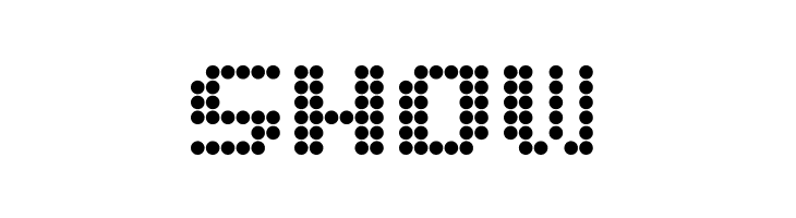 Dot Font Eng  Free Fonts Download