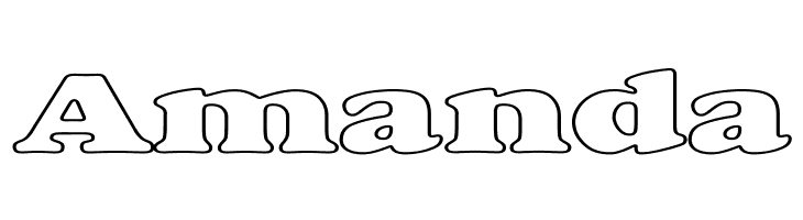 Alfredo Heavy Hollow Expanded  Free Fonts Download