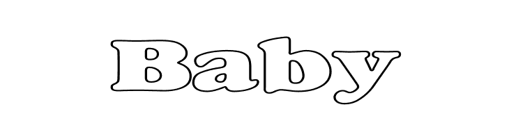 Alfredo Heavy Hollow Expanded  Free Fonts Download