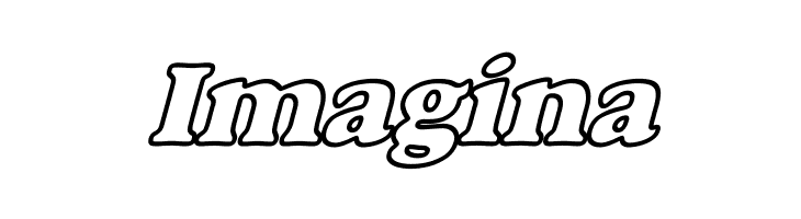 Alfredo Heavy Hollow Wide Bold Italic  Free Fonts Download