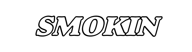 Alfredo Heavy Hollow Wide Bold Italic  Free Fonts Download