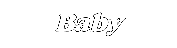 Alfredo Heavy Hollow Italic  Free Fonts Download