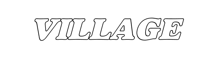 Alfredo Heavy Hollow Italic  Free Fonts Download