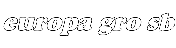 Alfredo Heavy Hollow Italic  Free Fonts Download