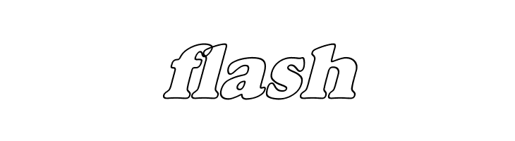 Alfredo Heavy Hollow Italic  Free Fonts Download