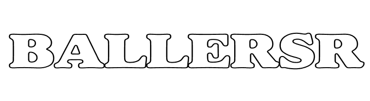 Alfredo Heavy Hollow Wide  Free Fonts Download