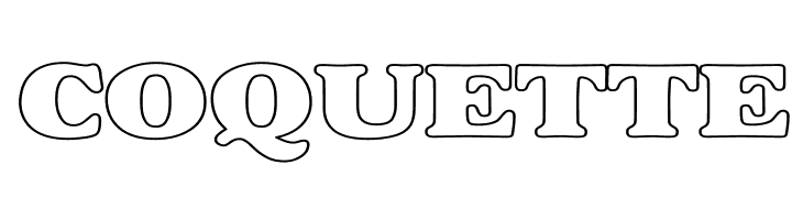 Alfredo Heavy Hollow Wide  Free Fonts Download