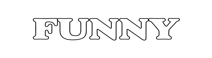 Alfredo Heavy Hollow Wide  Free Fonts Download