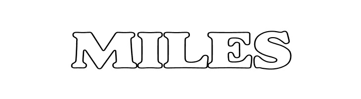 Alfredo Heavy Hollow Wide  Free Fonts Download