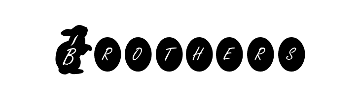 KR Easter Rabbit  Free Fonts Download