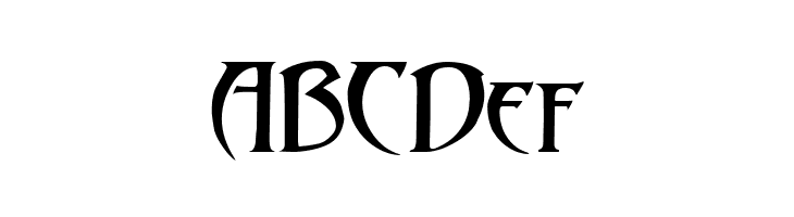 Abaddon Demo  Free Fonts Download