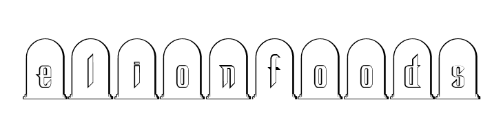 Headstone Regular  Free Fonts Download